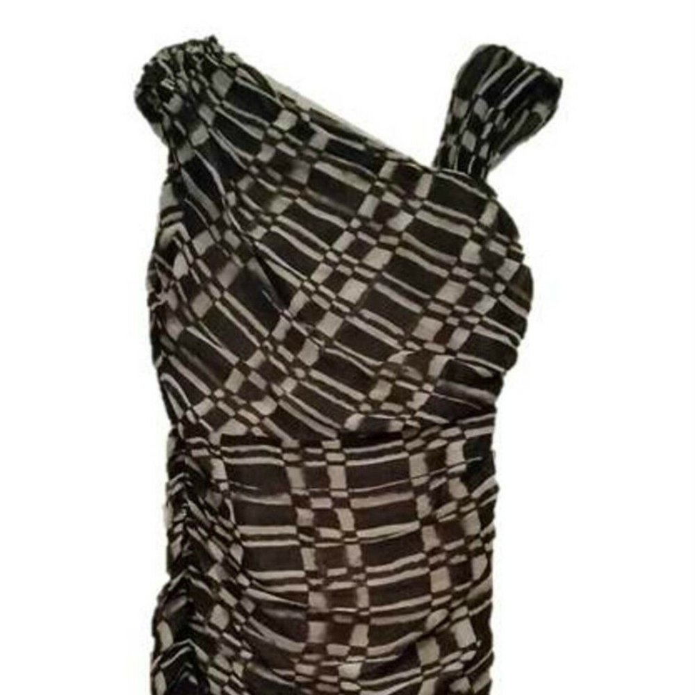 Andrew Marc New York Short Ruched Dress